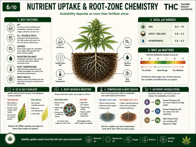 Nutrient Uptake and Root Zone Chemistry