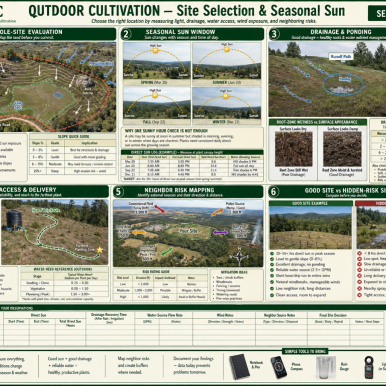 Outdoor 01 Site Selection and Seasonal Sun