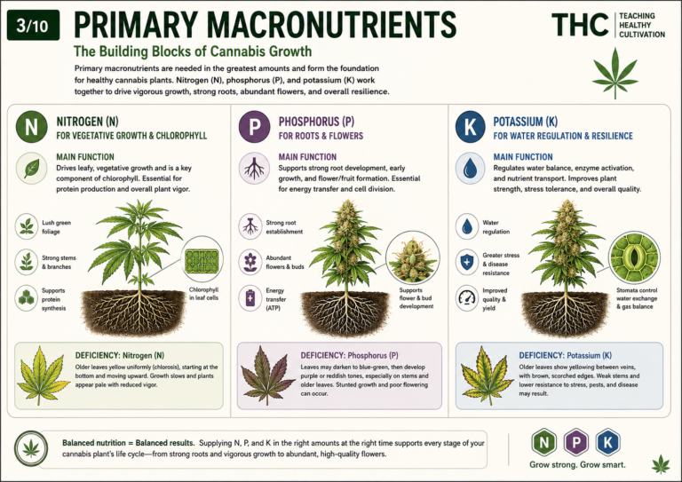 Primary Macronutrients Infographic