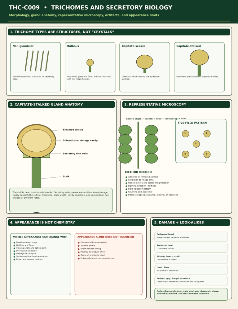 Infographic Trichomes Secretory Biology