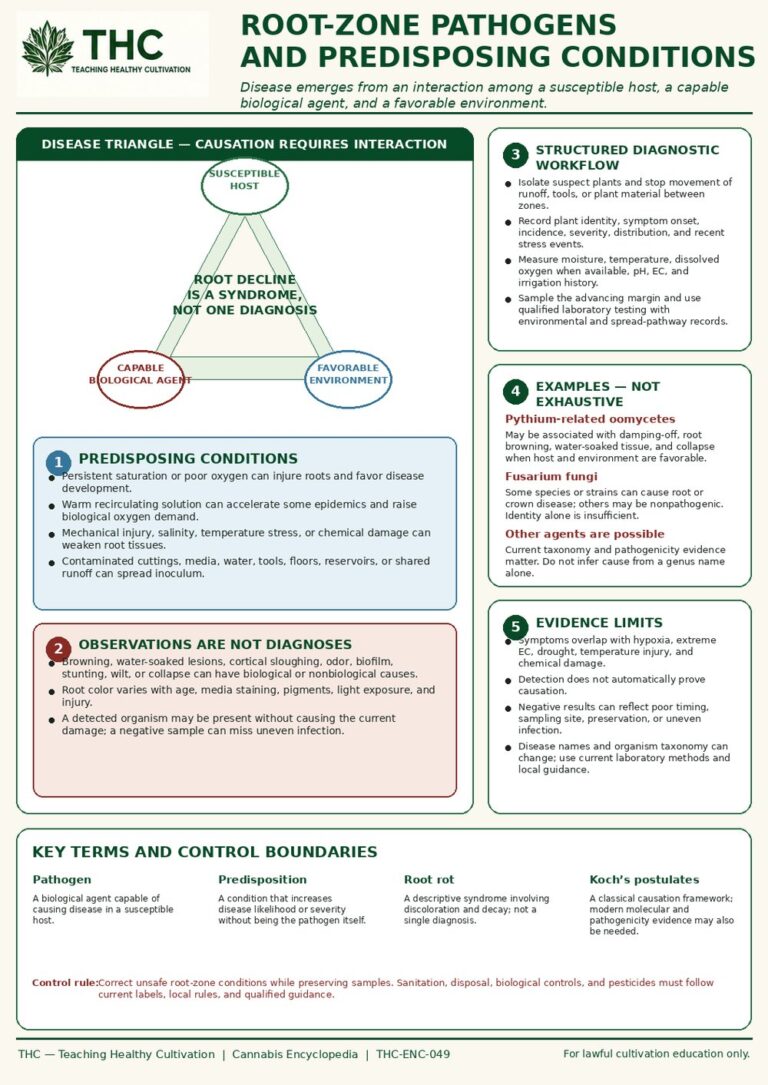 Root Zone Pathogens and Predisposing Conditions