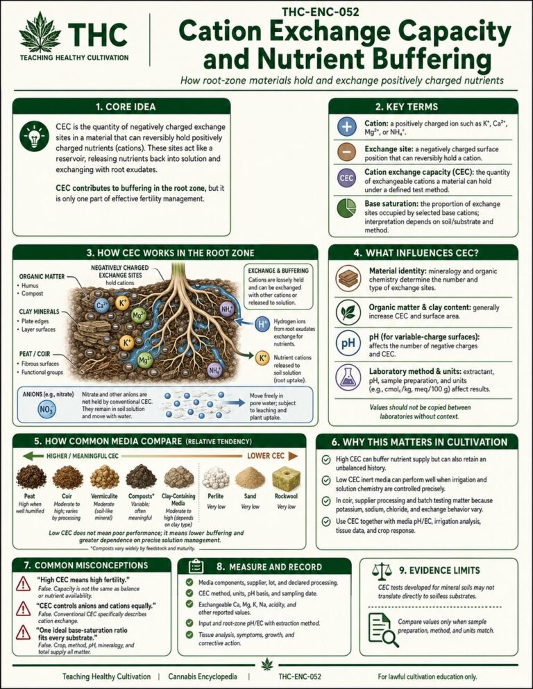 Cation Exchange Capacity and Nutrient Buffering