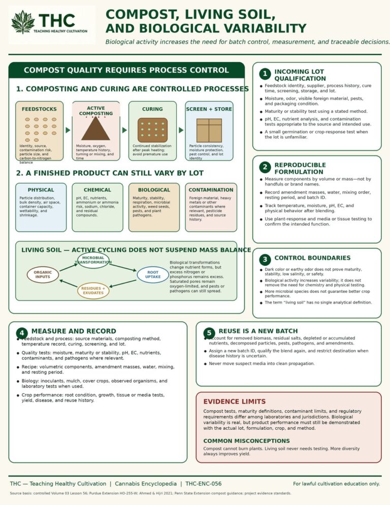 Compost Living Soil and Biological Variability