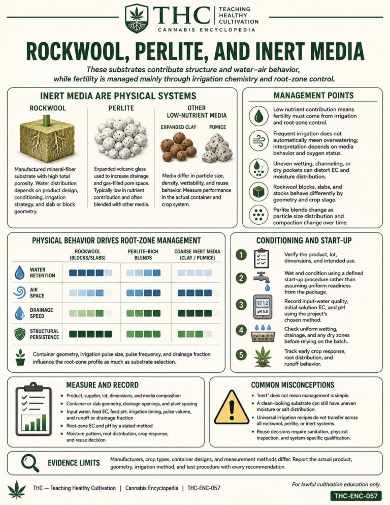 Rockwool Perlite and Inert Media