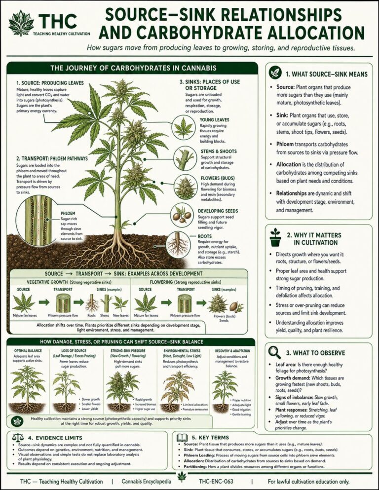 Source Leaves and Sink Tissues