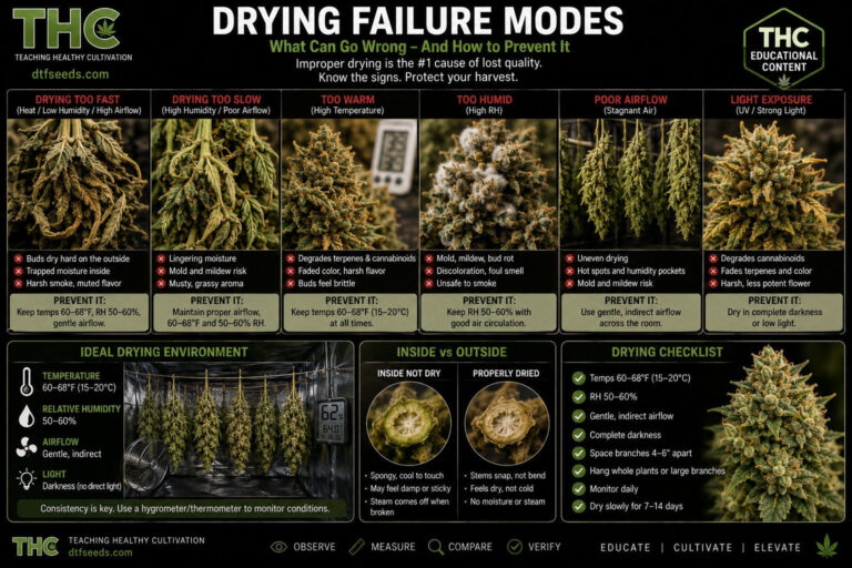 HARV 06 drying failure modes