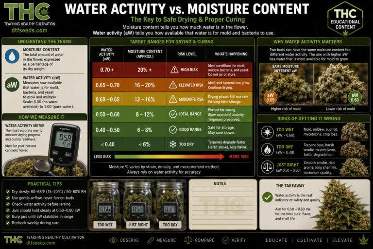 HARV 07 water activity vs moisture content
