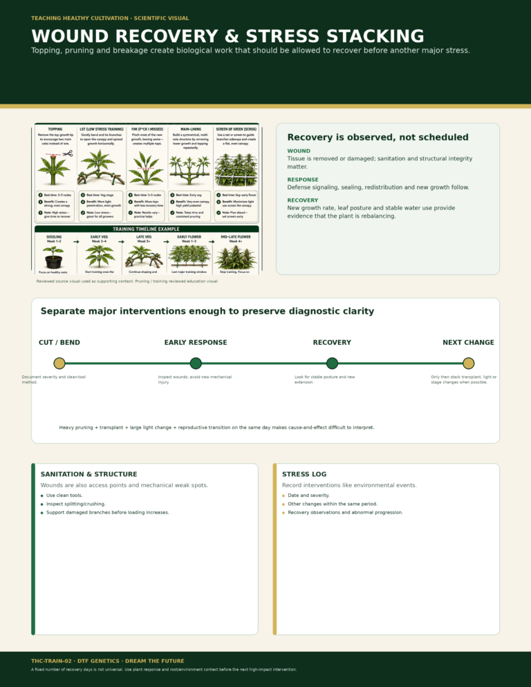 TRAIN 02 Wound Recovery Stress Stacking Full Sheet Infographic