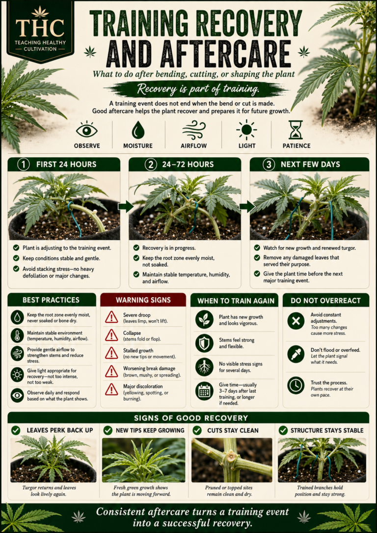 Training Recovery and Aftercare Infographic